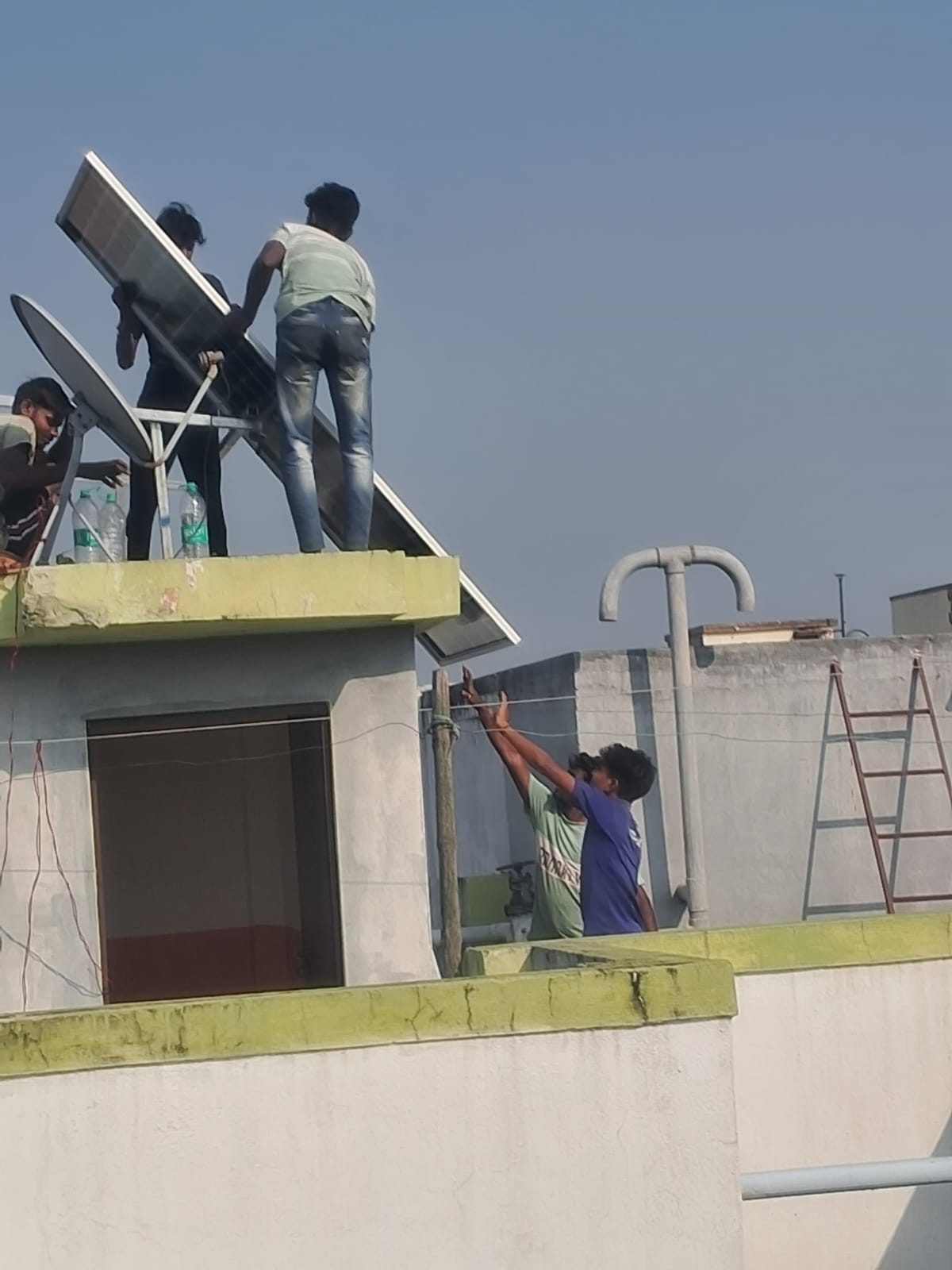 On-site solar installation activity
